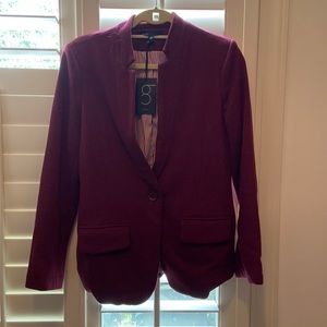 Gibson blazer - maroon/burgundy, size medium NWT